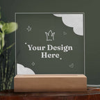 Engraved Acrylic Square Plaque