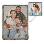 Photo Heirloom Woven Blanket : Portrait