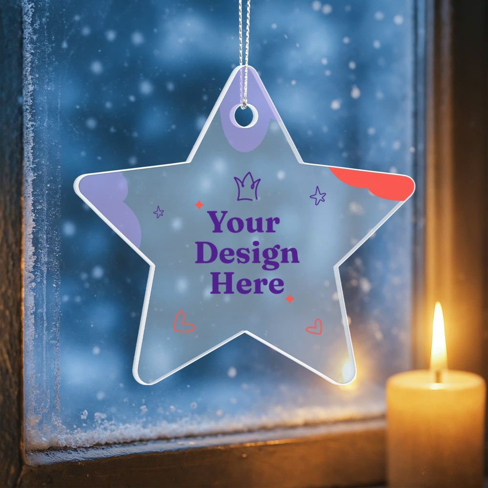 Acrylic Star Ornament