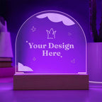 Engraved Acrylic Star Plaque