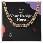 To My Wonderful Fiance Cuban Link Chain