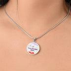 Luxury Graphic Circle Necklace