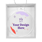 Acrylic Circle Ornament