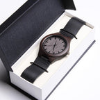 Non-Message Card Wood Watch with Engraving