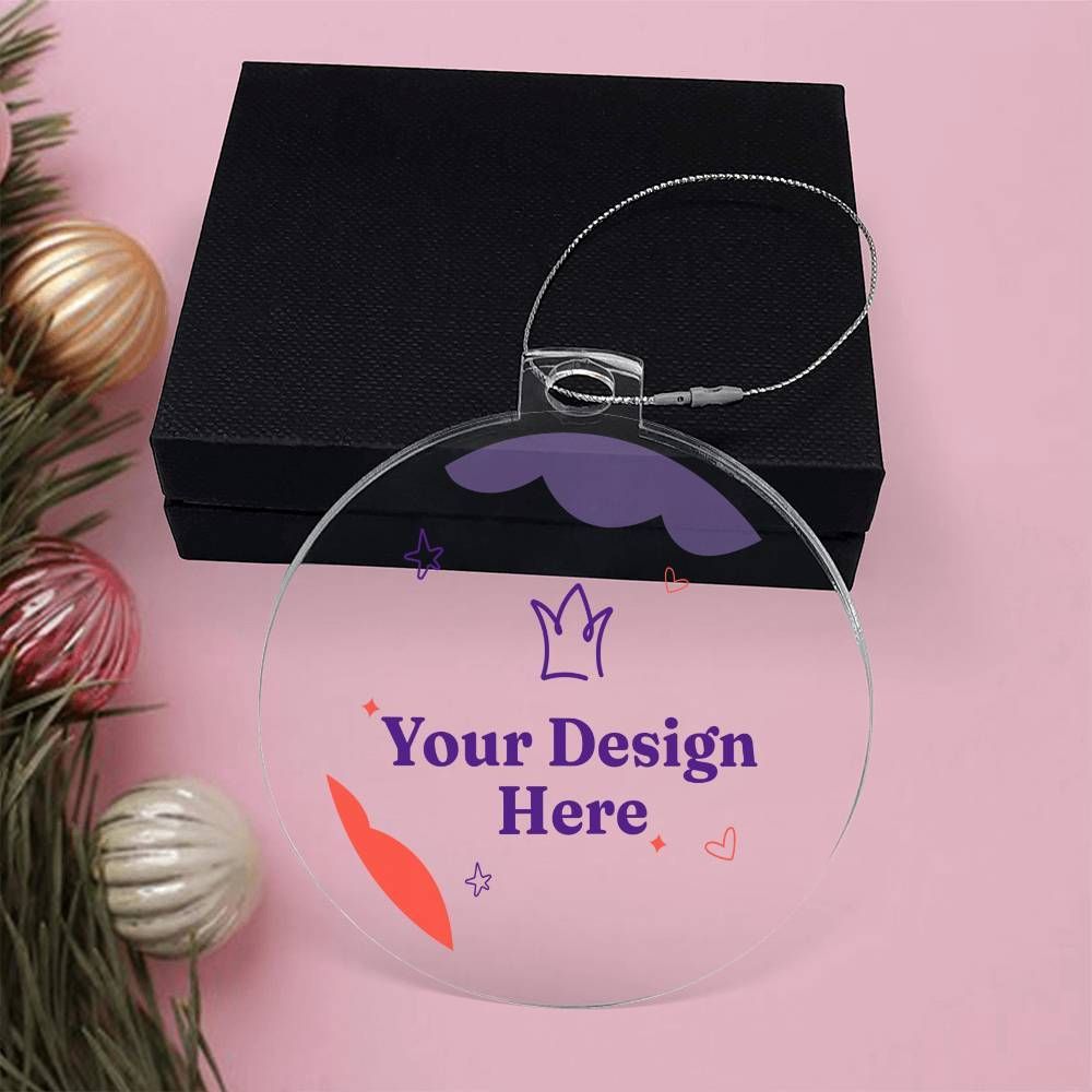 Acrylic Bulb Ornament