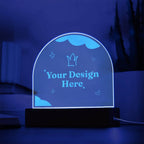 Engraved Acrylic Star Plaque