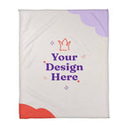 Coral Fleece Blanket : Portrait