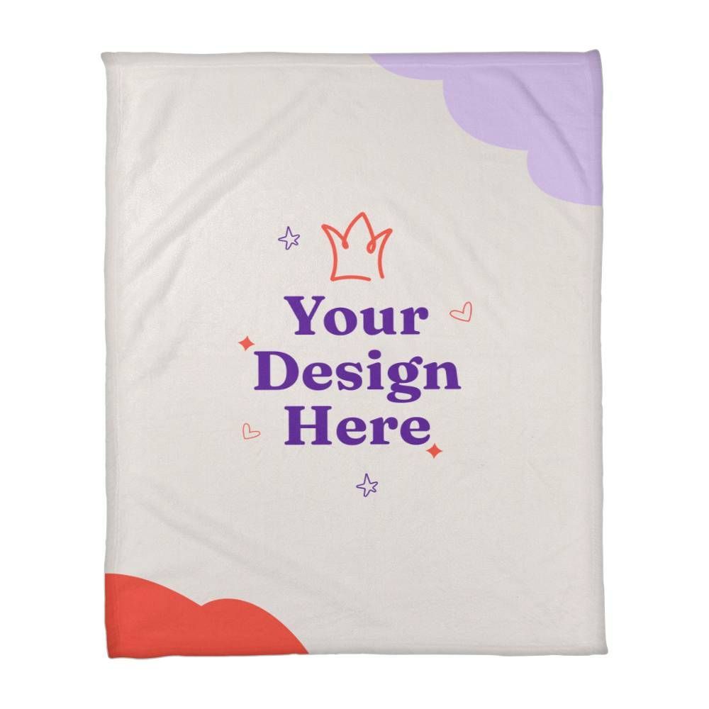 Coral Fleece Blanket : Portrait