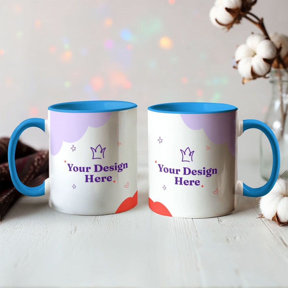 Color Accent Mugs