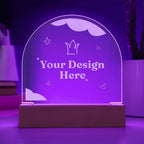Engraved Acrylic Star Plaque