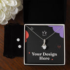 Alluring Beauty Necklace & Earring Set Bundle