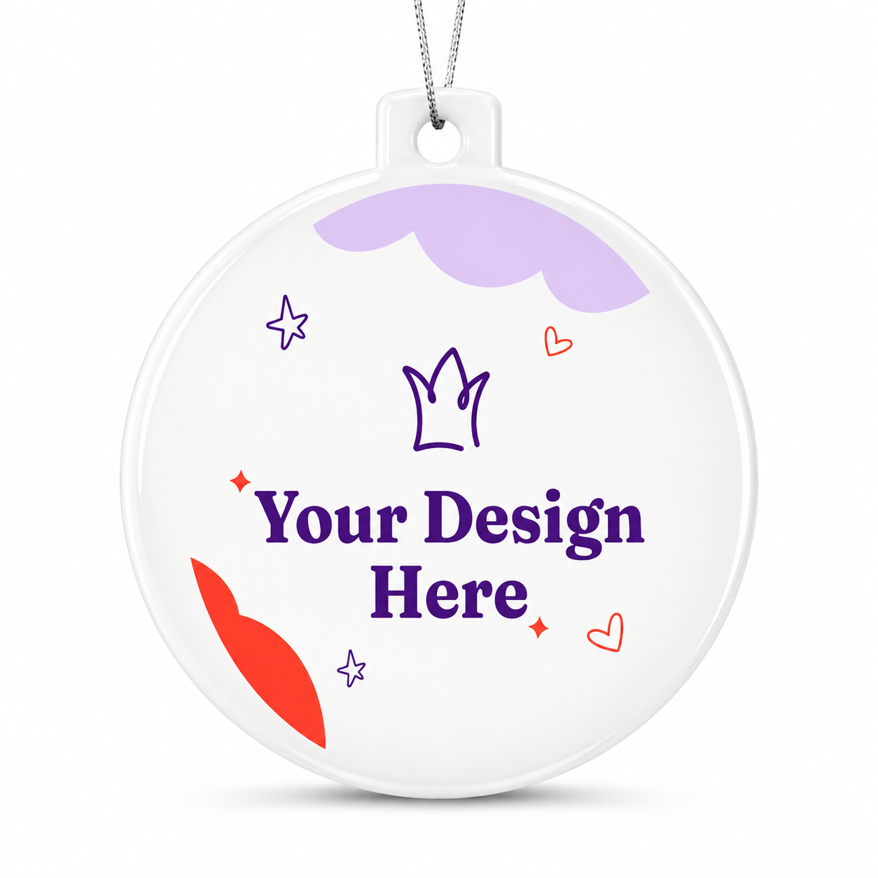 Acrylic Bulb Ornament