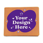Graphic Leather Wallet