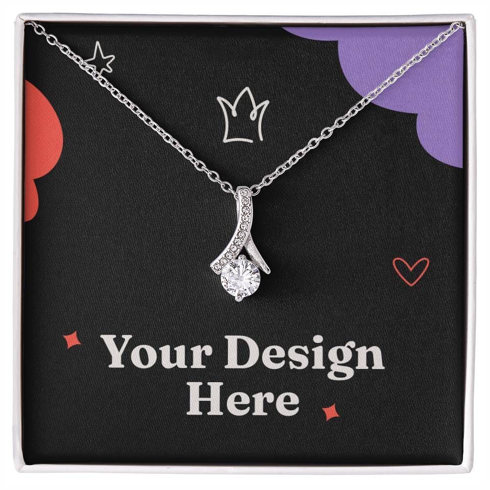 To My Wonderful Fiance Alluring Beauty Necklace