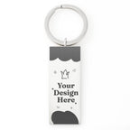 Engraved Rectangle Keychain