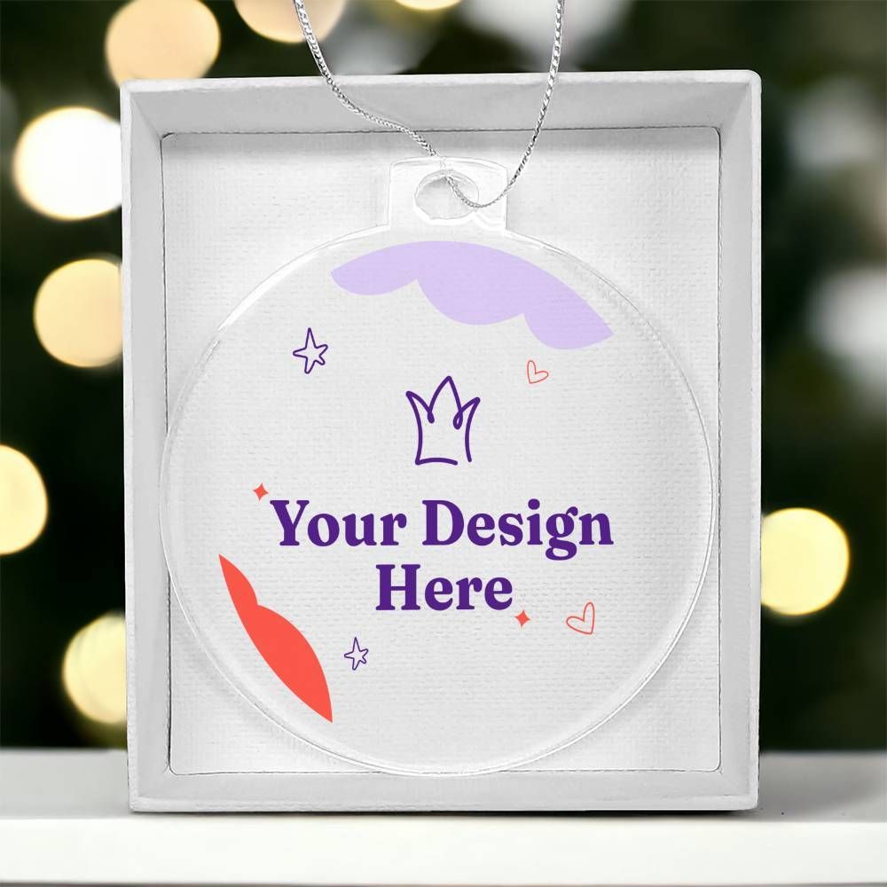 Acrylic Bulb Ornament