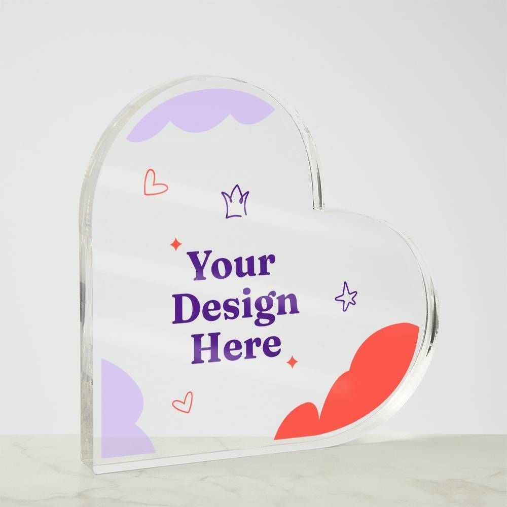 Acrylic Heart Block