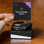 Men's Cross Bracelet
