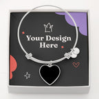 Buyer Upload Luxury Heart Bangle