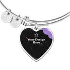 Buyer Upload Luxury Heart Bangle
