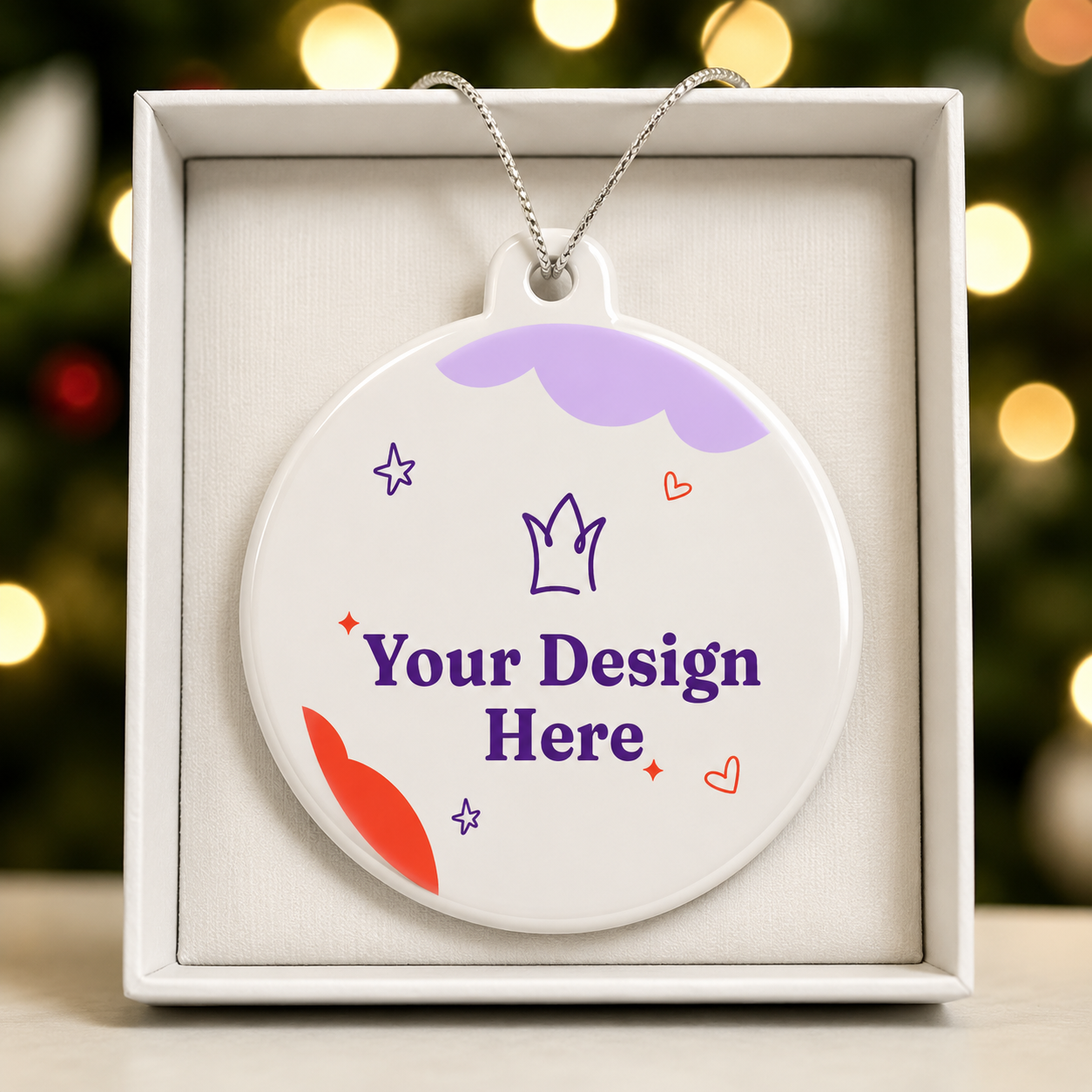 Acrylic Bulb Ornament