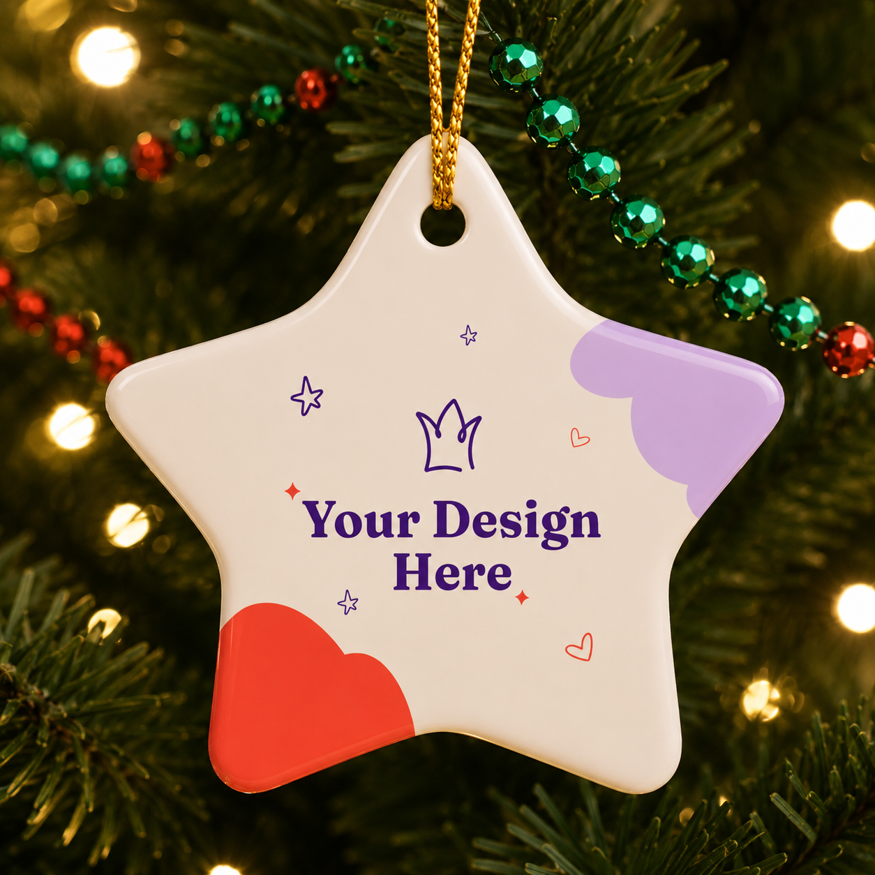 Acrylic Heart Ornament