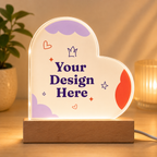 Acrylic Heart Plaque