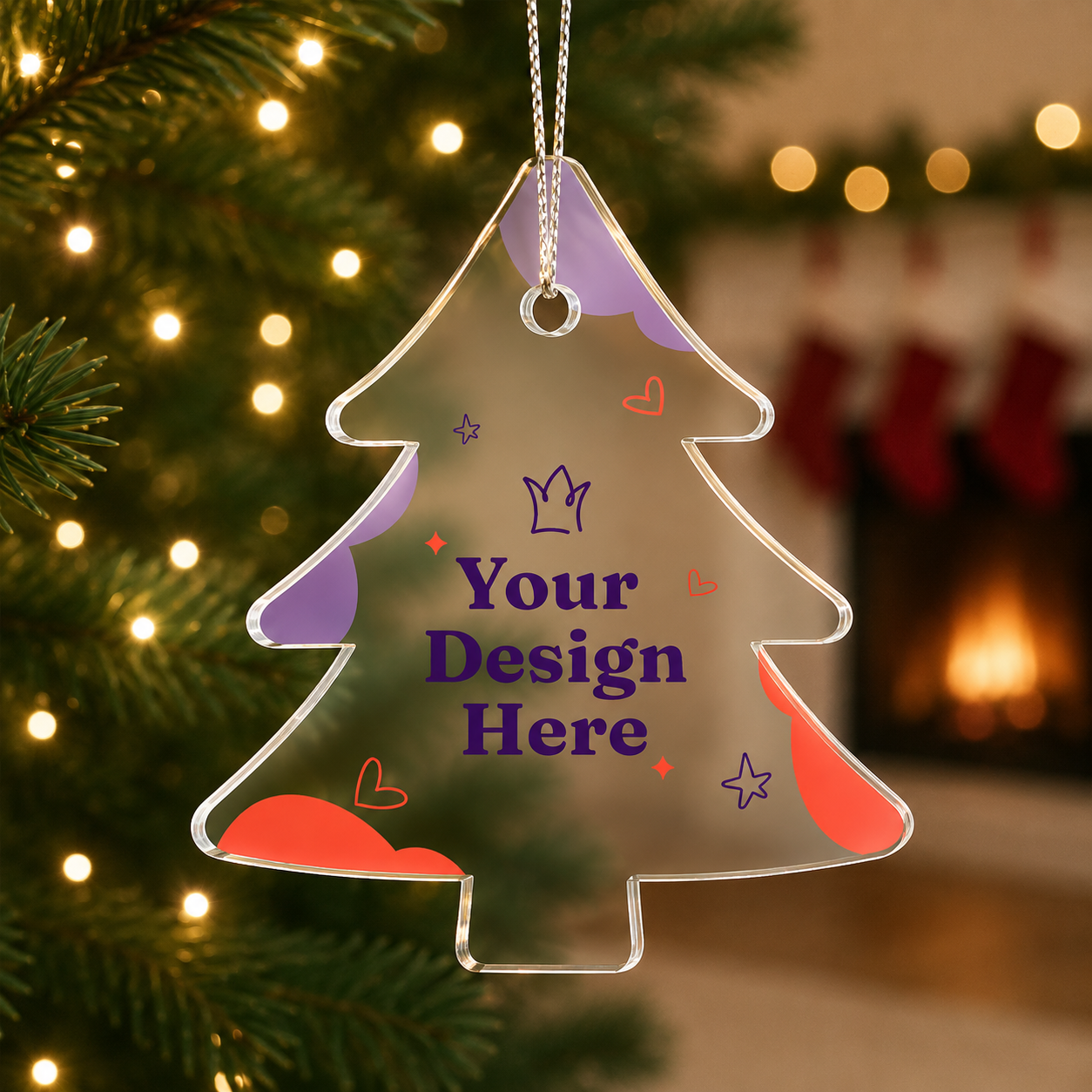 Acrylic Tree Ornament