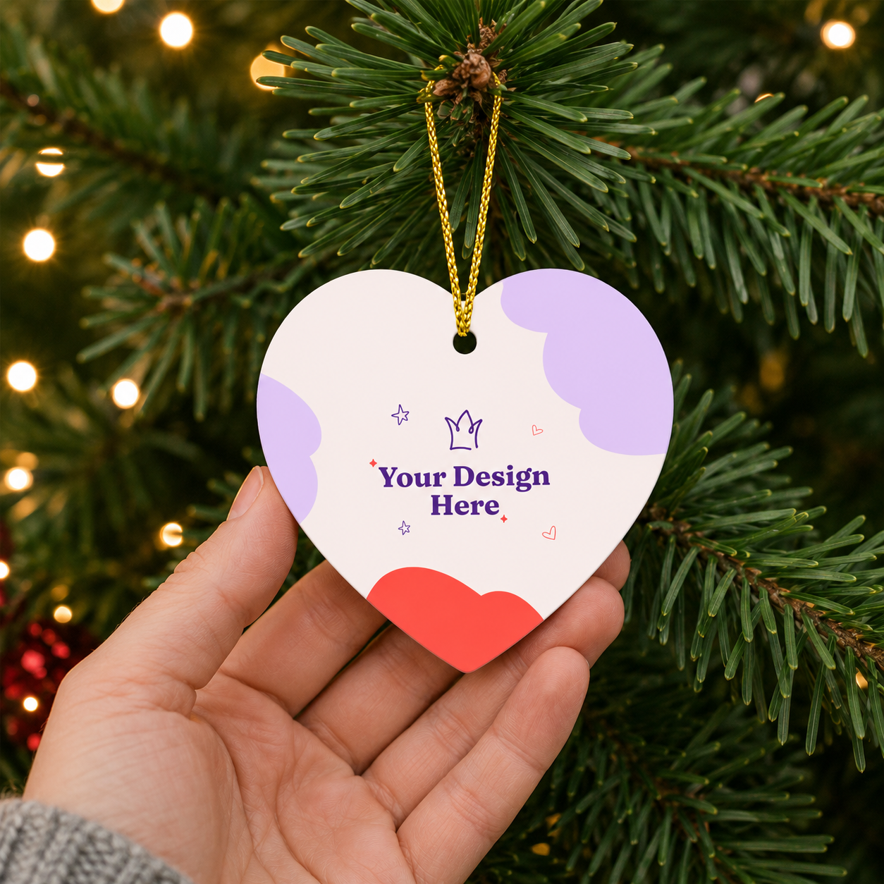 High Gloss Heart Ornament