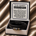 Pages of My Life Love You Forever (To My Grandson) – Bracelet