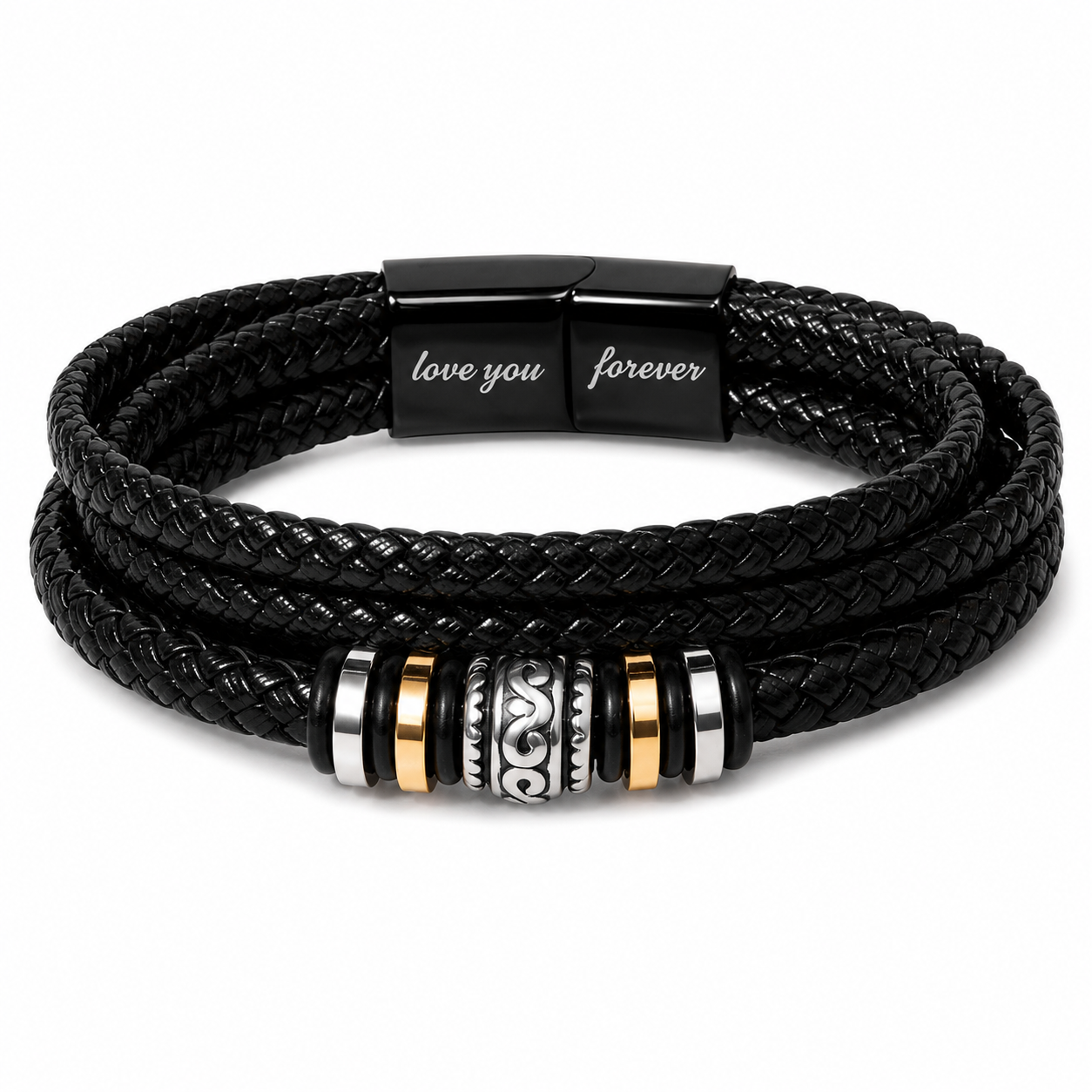 Being Special - Mens Leather Bracelet