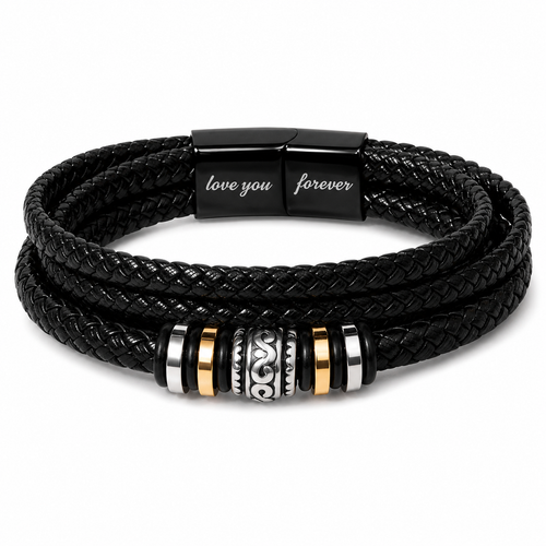 Being Special - Mens Leather Bracelet