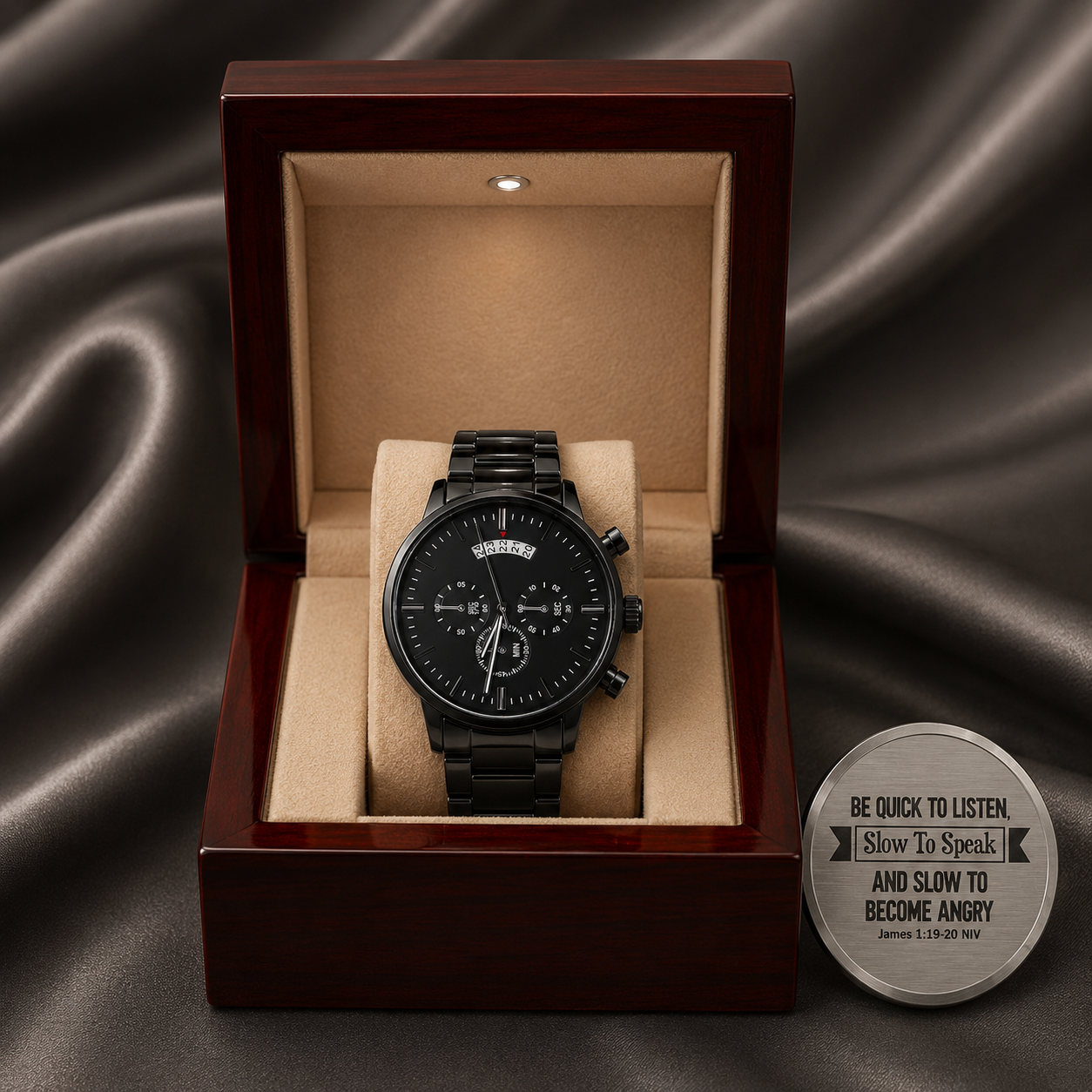 Be Quick to Listen (James 119-20) – Men's Watch