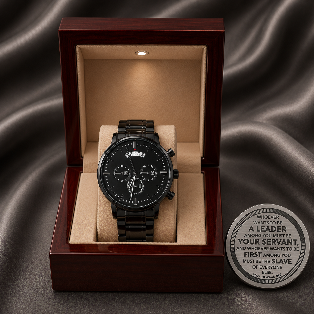 Whoever Wants to Be a Leader (Mark 1043) – Men's Watch