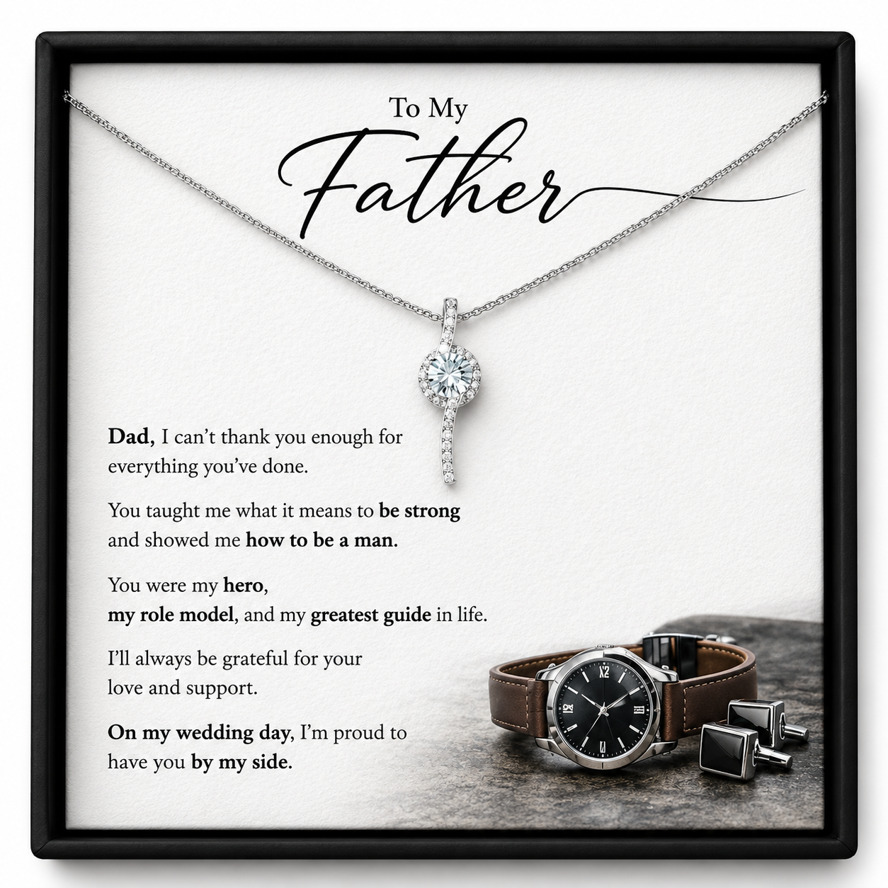 Alluring Beauty Necklace  For Father’s Day