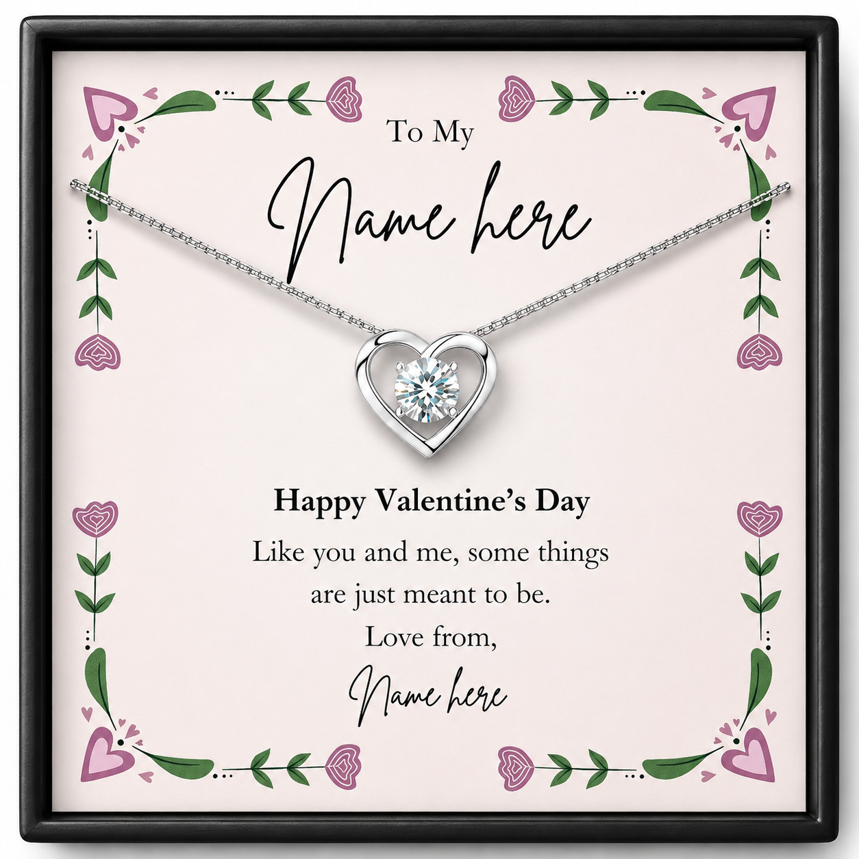Forever Love Necklace for Valentine’s Day