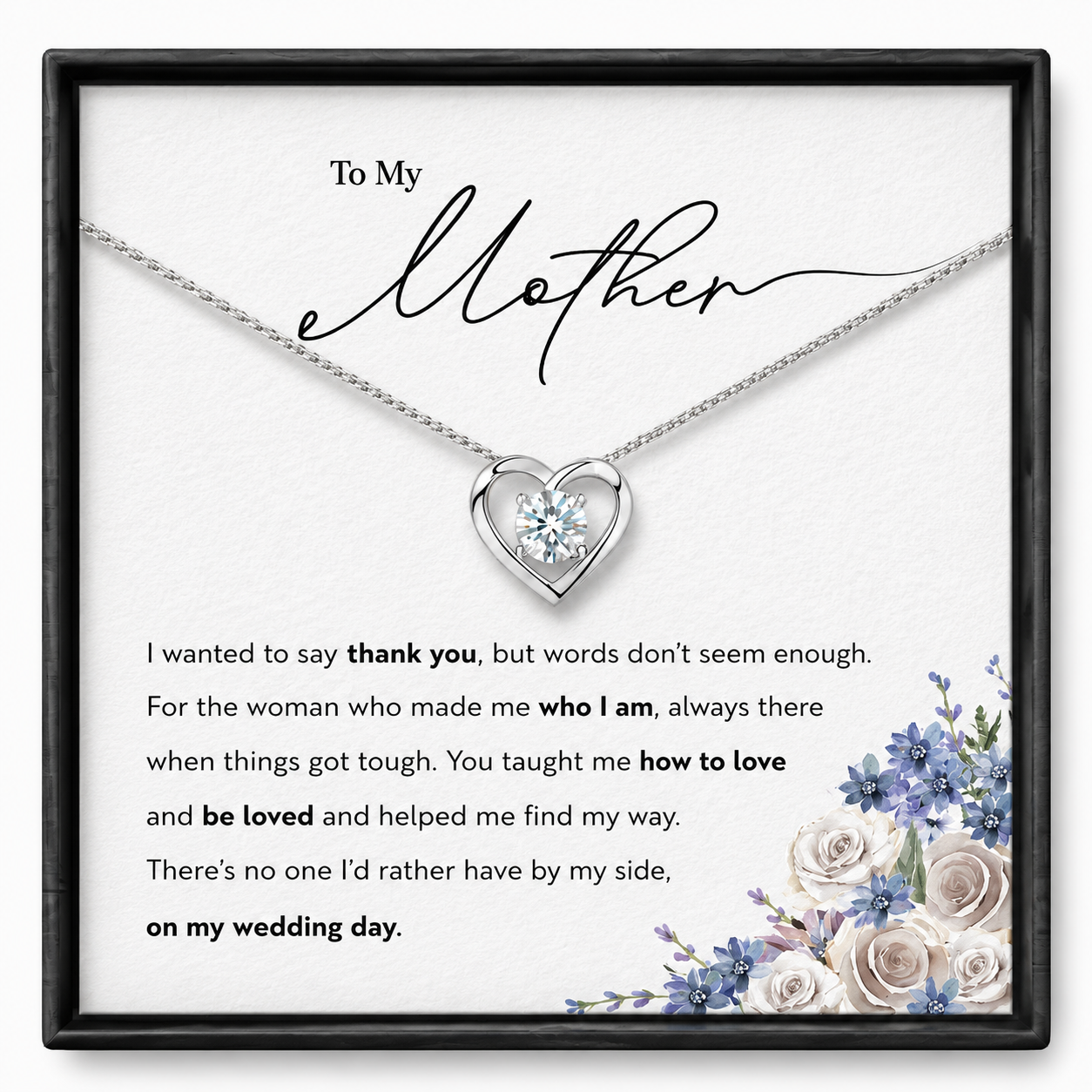 Forever Love Necklace for Wedding