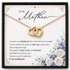 Interlocking Hearts Necklace  For Wedding