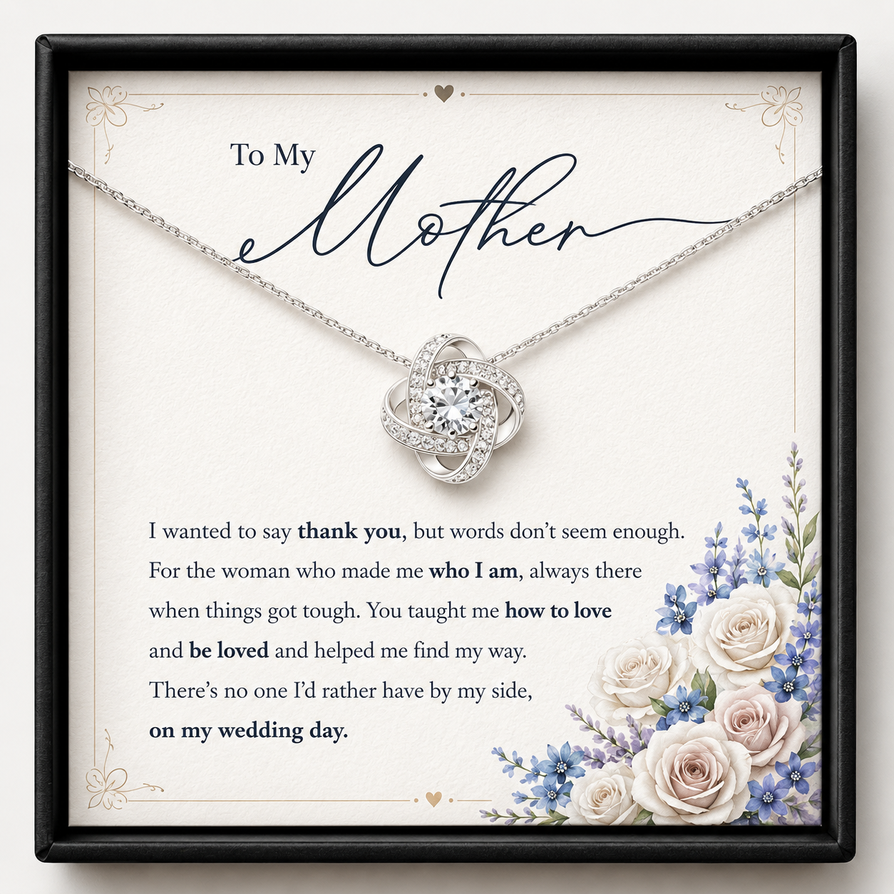 Love Knot Necklace for Mother’s Day