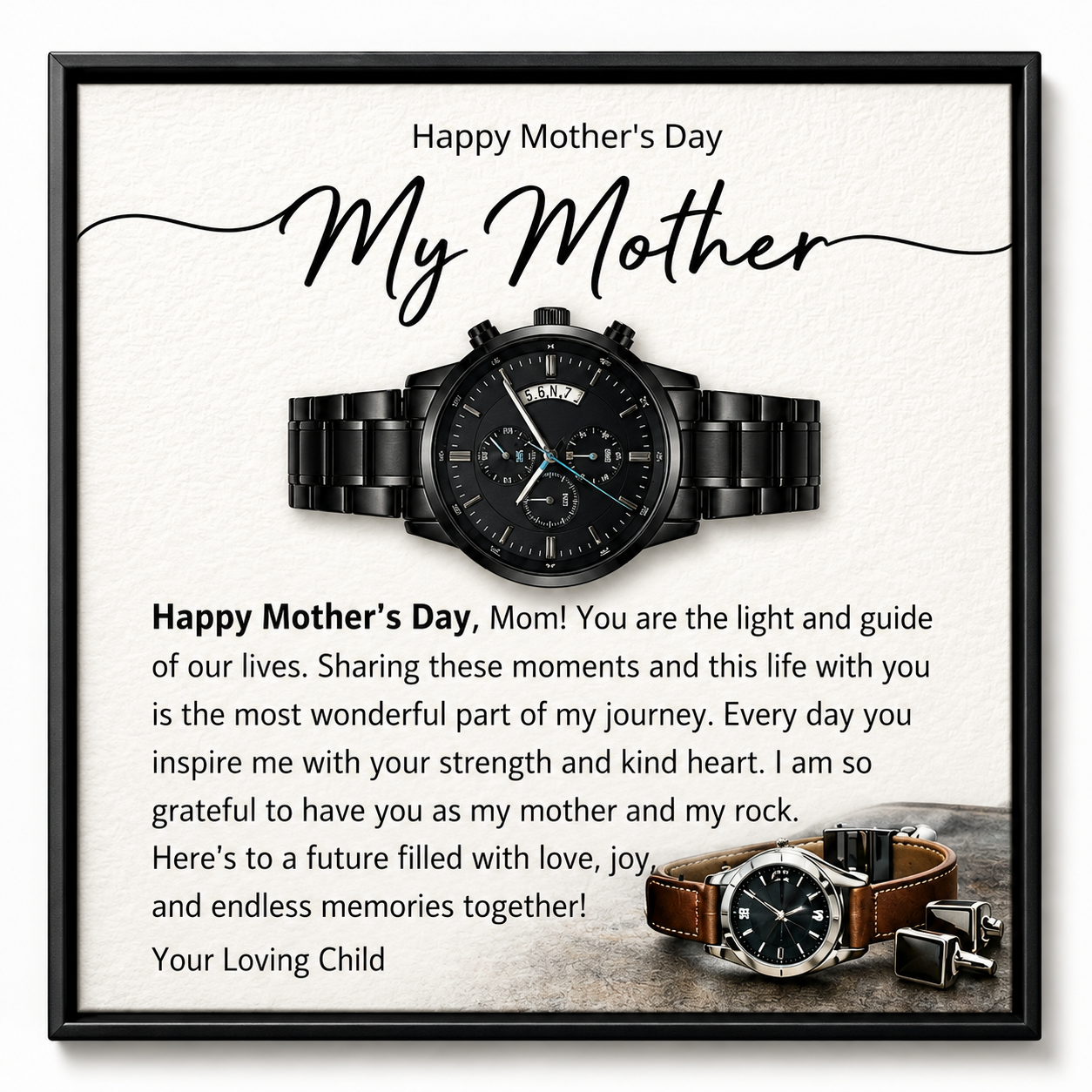 Chronograph Watch For Mother’s Day