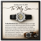 Open work watch For Son