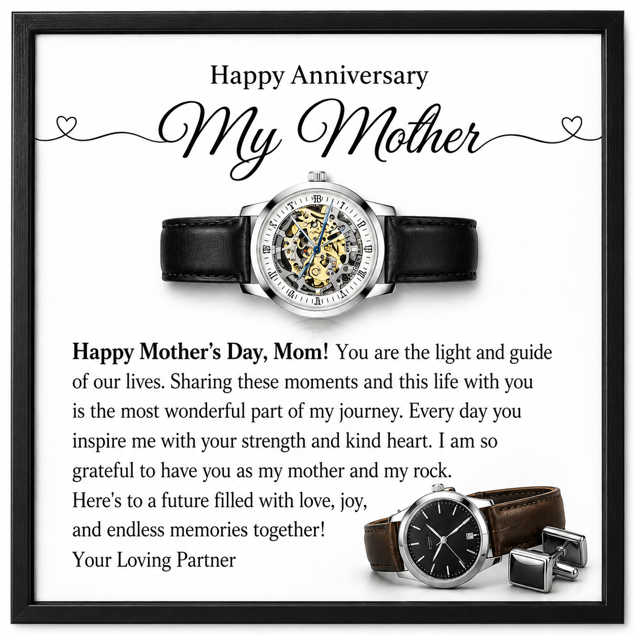 Open work watch For Mother’s Day