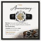 Open work watch For Anniversary
