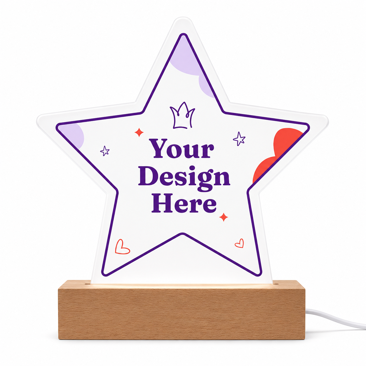 Acrylic Star Plaque