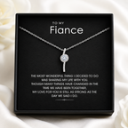 To My Wonderful Fiance Alluring Beauty Necklace