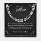 Cuban Link Chain  For Mother’s Day