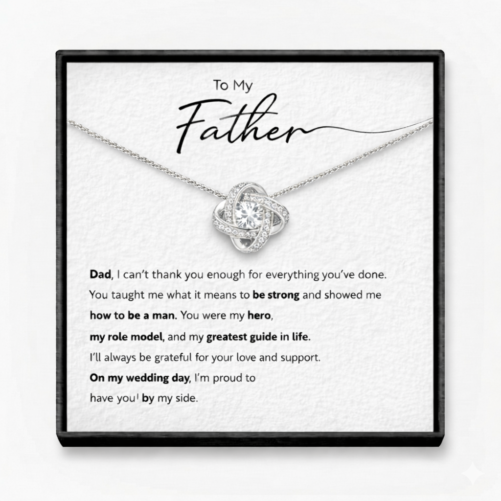 Love Knot Necklace for Father’s Day
