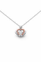 Crown Pendant Necklace For Daughter