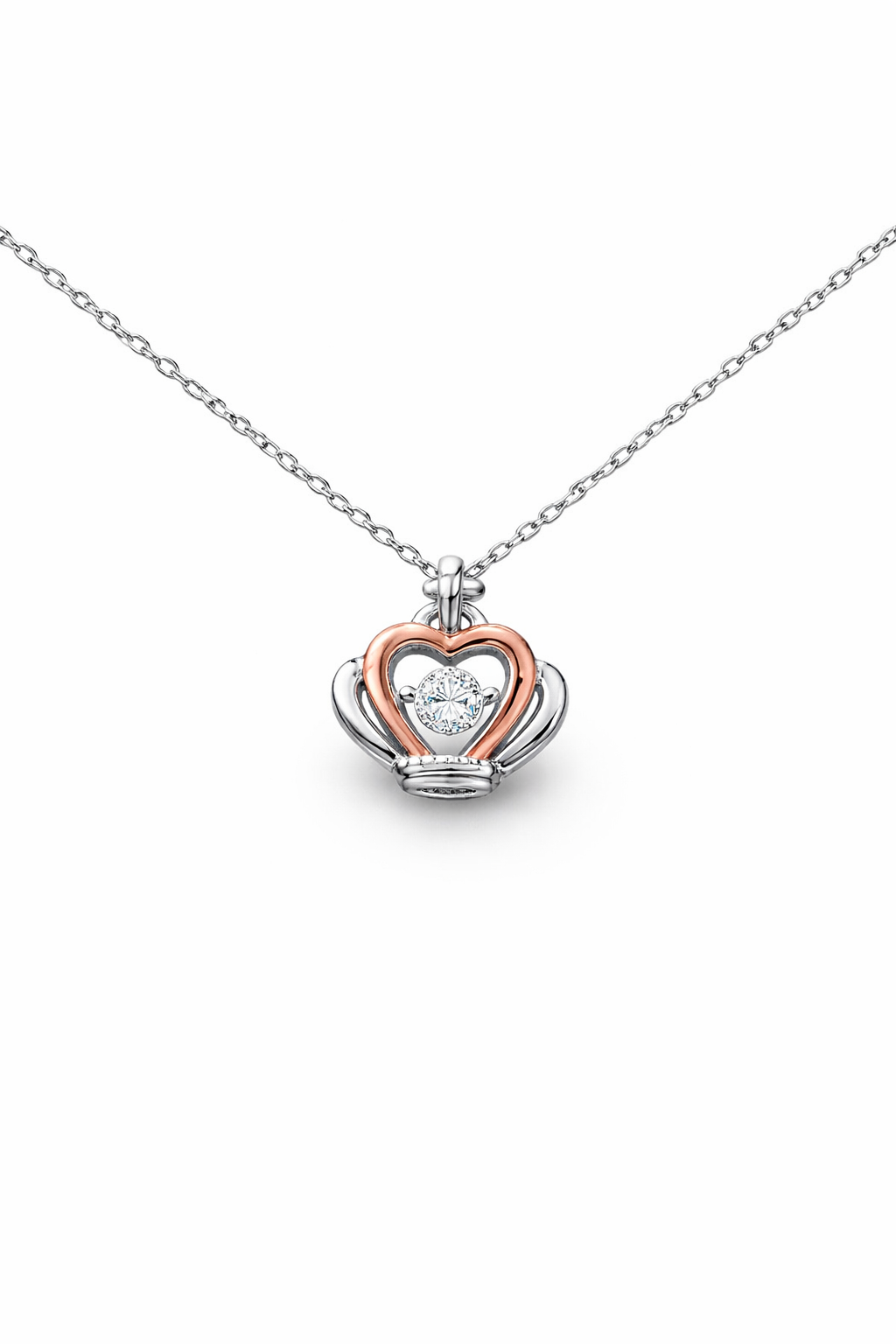 Crown Pendant Necklace For Daughter