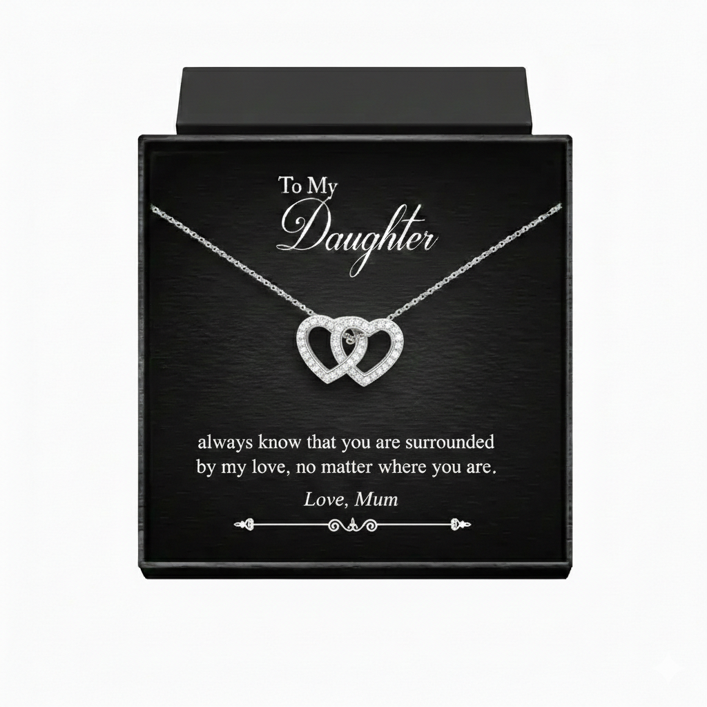 Heart to Heart Necklace For Daughter
